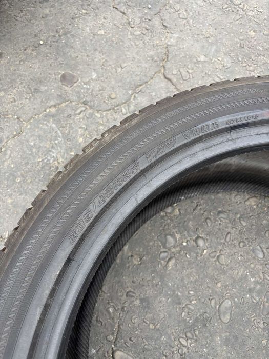 Шини різноширокі 325/35 + 285/40 R22 Yokohama 2023р зима 6,5/6мм