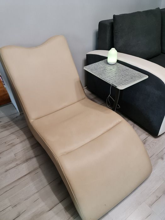 Szezlong beżowy młodzieżowy