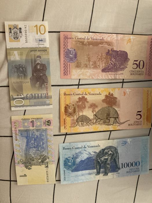 / notas estranjeiras varias434510968463697921