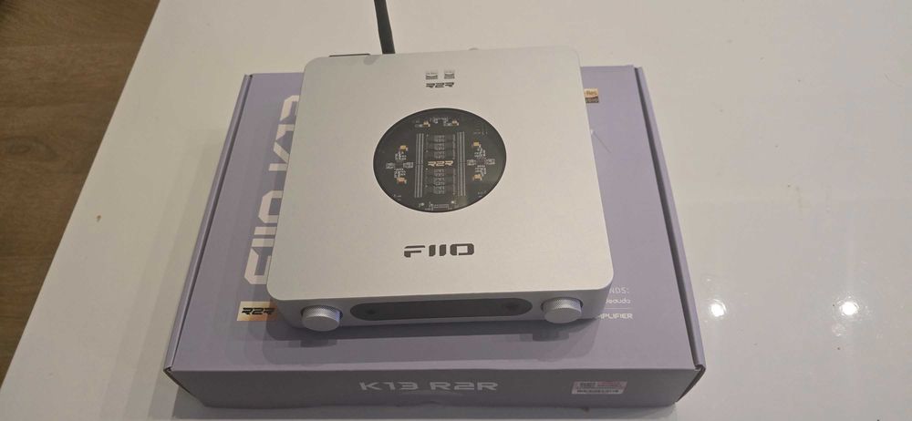 FiiO K13 R2R Srebrny – prawie nowy, na gwarancji, kupiony IV 2026