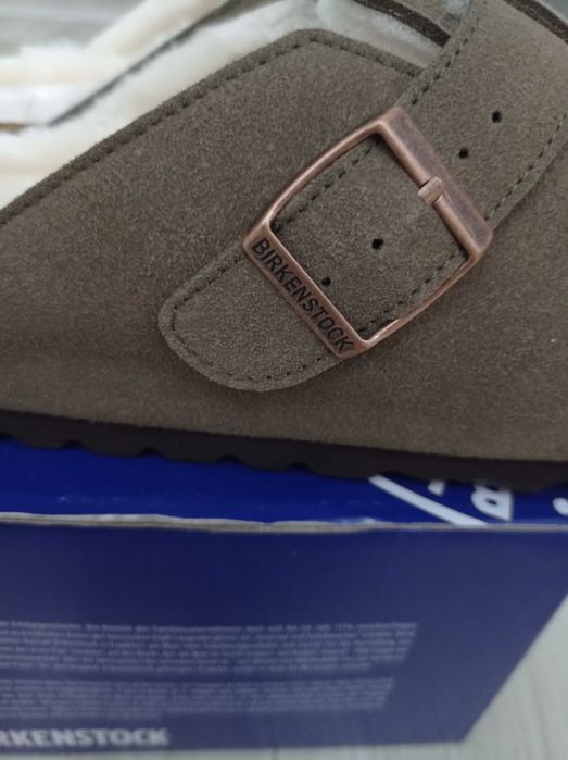 Klapki Birkenstock ocieplane
