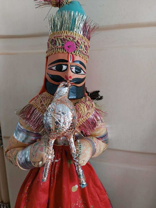 lalki sznurkowe z Indii Rajastan