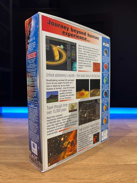 Redshift 2 program astronomiczny (PC/MAC EN 1995) wydanie BIG BOX