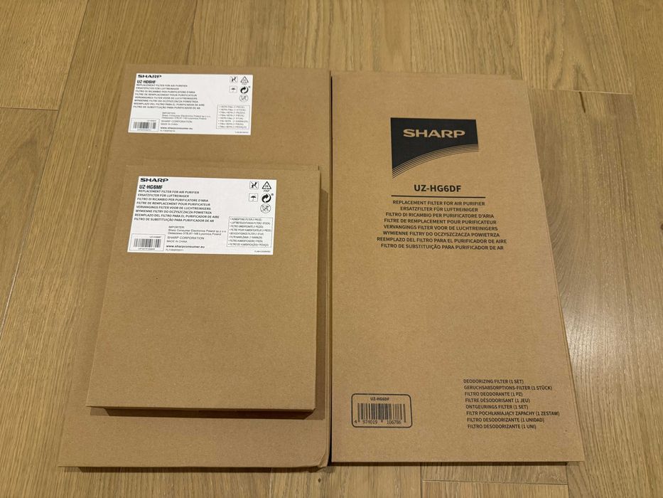 Oczyszczacz nawilżacz powietrza SHARP UA-HG60E-L NOWE FILTRY