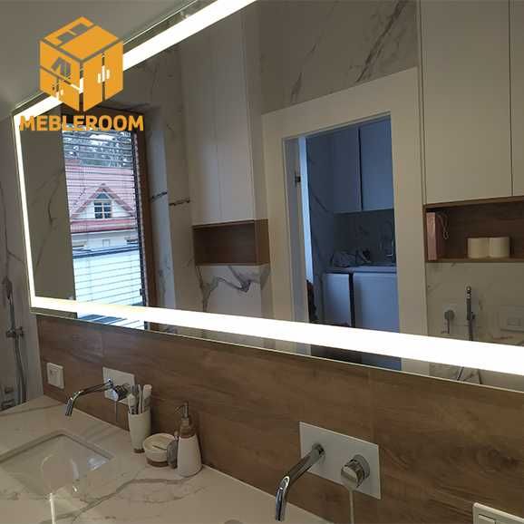 Sprzedam Lustra na wymiar z montażem szlif, faza, LED, otwory w lustrz