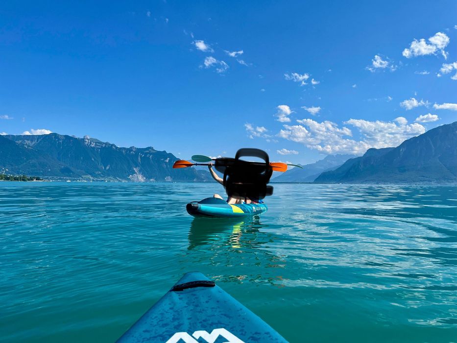 Kajak dmuchany dwuosobowy Aqua Marina