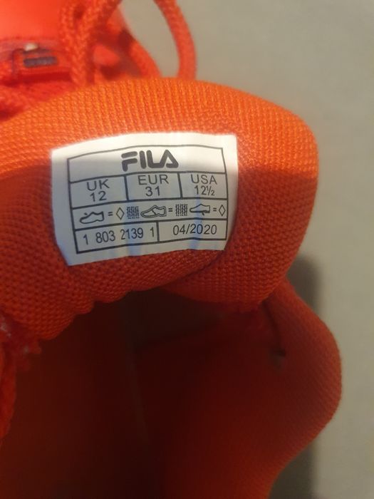 Buty Fila dziecięce roz. 31