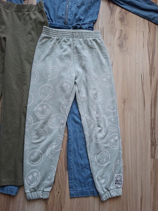 Kombinezon jeansowy+ spodnie