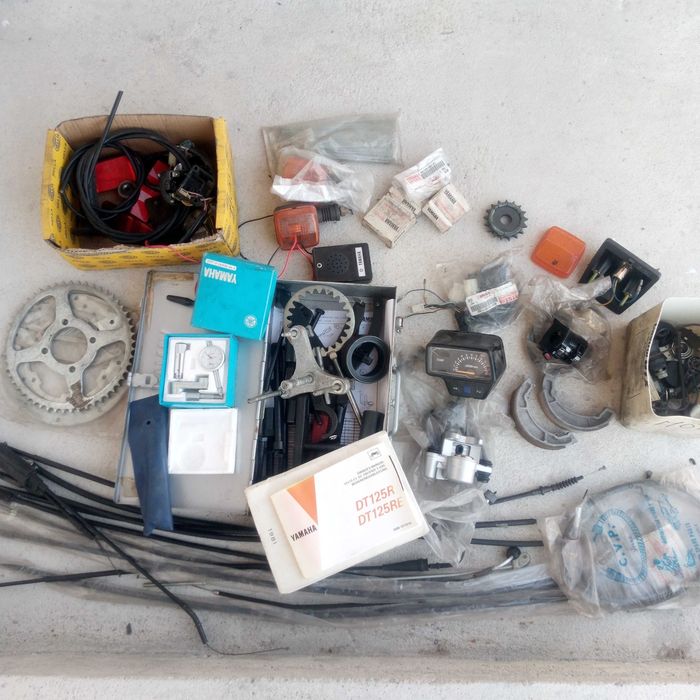 Peças/material e ferramentas Yamaha DTR 125