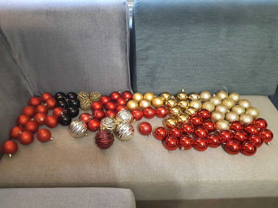 Ozdoby świąteczne choinkowe MEGA ZESTAW około 30 RÓŻNYCH elementów!