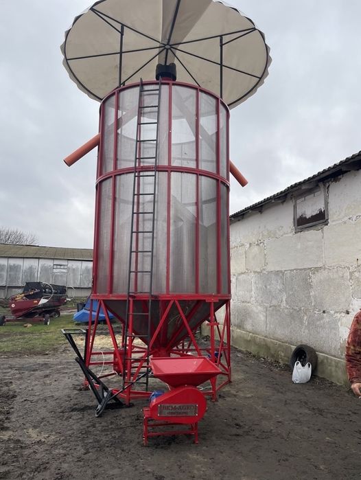 Зернова сушка зерносушка кукурудзи сої