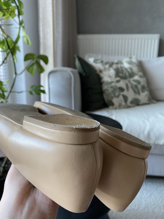 Buty baleriny Anis Mari 37 beżowe cielisty róż