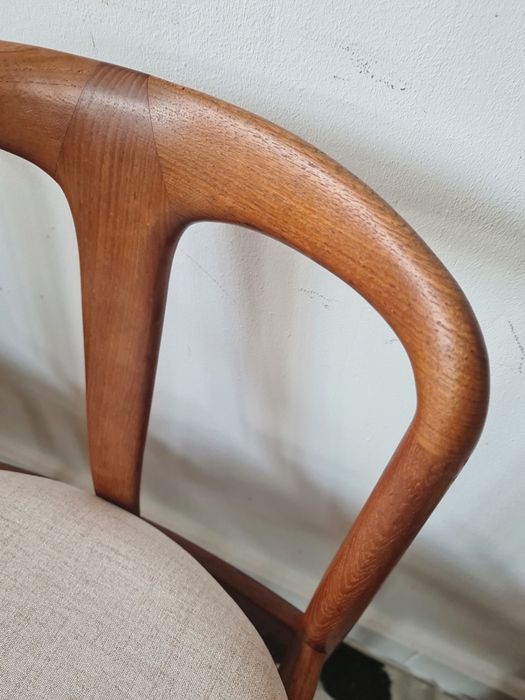 Krzesło tekowe proj. Johannesa Andersena Dania lata 60,mid century