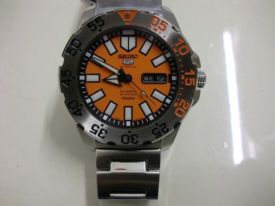 Seiko Orange Baby Monster - Modelo Raro e que não se fabrica mais.