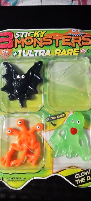 Conjunto de 3 monstros peganhetos