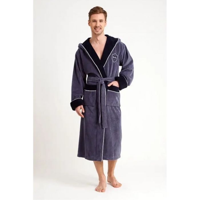 Халаты мужские Nusa 7160 бамбук/хлопок
