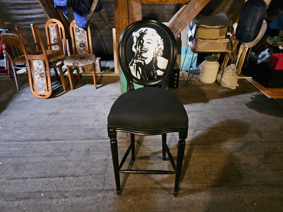 5 x krzesło HOKER MARYLIN MONROE stan BDB unikat