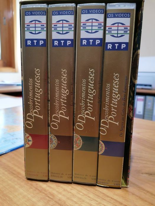 Cassetes VHS Descobrimentos Portuguese
