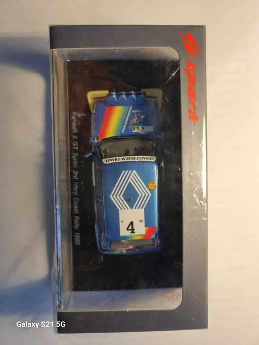 1:43 Spark Renault 5 GT Turbo - 1990 - Ragnolli/Thimonier