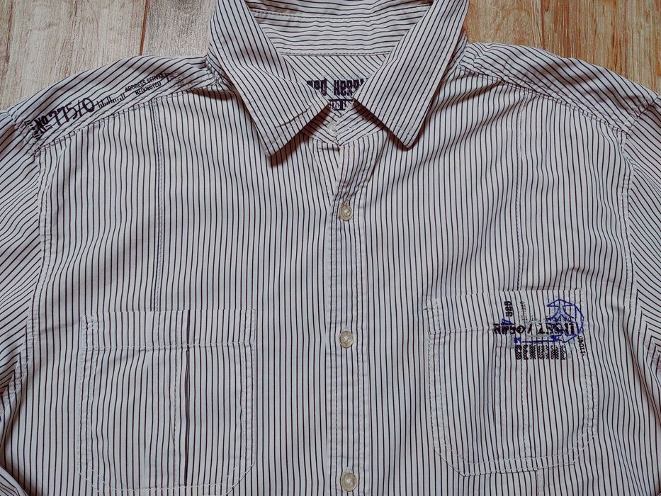 2x koszula męska z krótkim i długim rękawem H&M rozm L Okazja