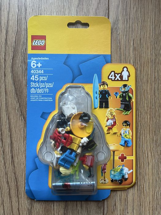 Zestaw minifigurek LEGO City Wakacje 40344 NOWE Białystok Piaski