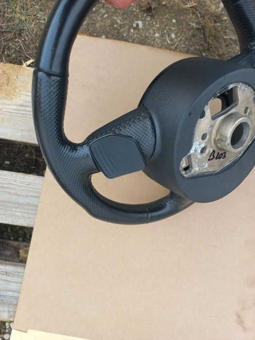 Kierownica trójramienna skórzana sline audi a4 b8 a5 8t q5 8r lift