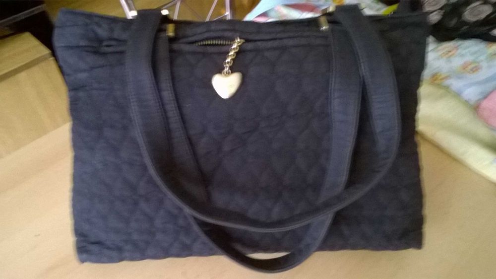 Torba pikowana z materiału " Rena Lange "