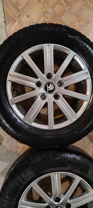 Шини Continental ContiEcoContact 3   195/65 R15 H Б/У літо, 2019р 4 шт