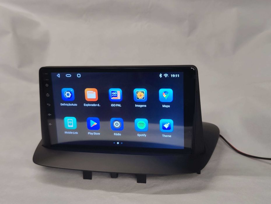 Rádio 2 DIN Android Renault Megane 3 • GPS - Wifi - Bluetooth + CÂMARA