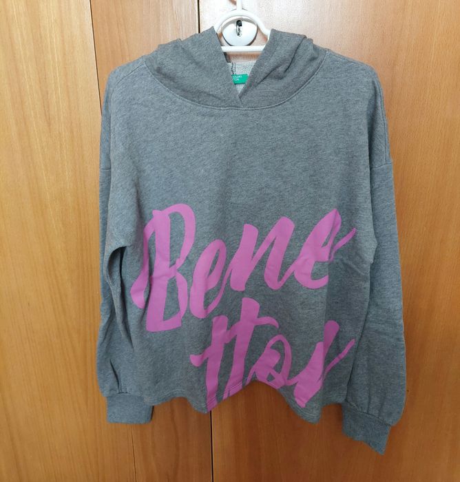 Camisola cinzenta da Benetton 13-14 anos
