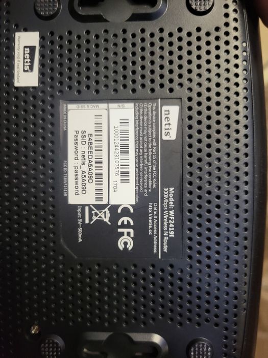 Роутер Netis WF2419I