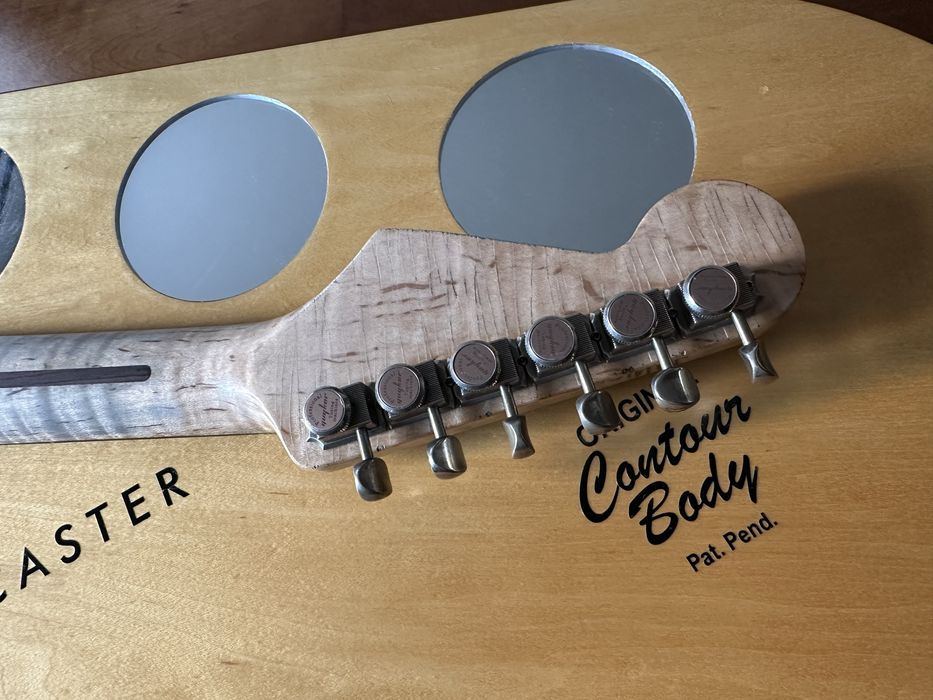 Marqz Stratocaster Sonic Blue aged