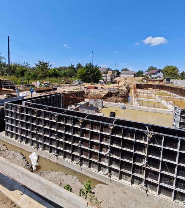 Оренда прокат продаж дрібнощитова фундаментна стінова опалубка