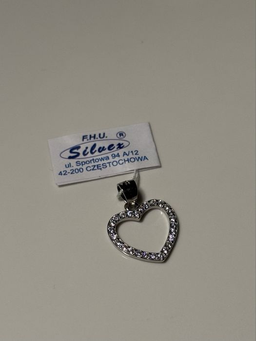 Zawieszka w ksztalcie serca