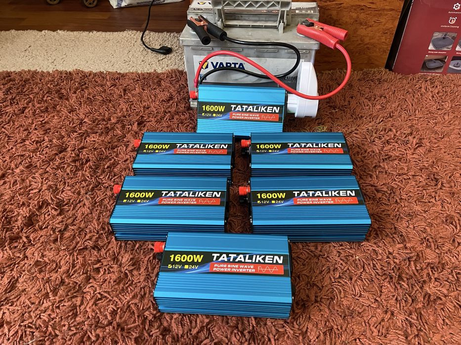 БЕЗШУМНИЙ Інвертор Tataliken 6000W /4000W /3000W /1600W Чистий синус !