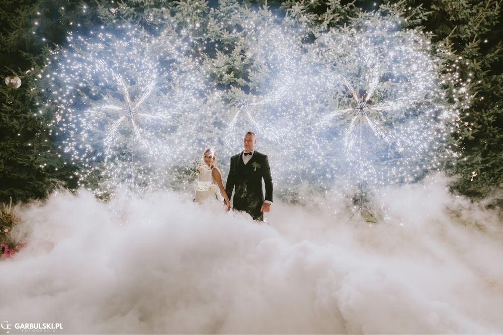 Pokazy ! Fotobudka ciężki dym iskry