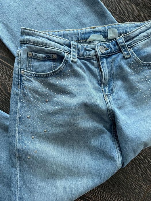 Jeansy dziewczęce H&M rozm. 158cm