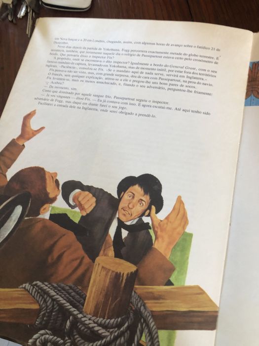 Volta ao mundo em 80 dias, bom estado