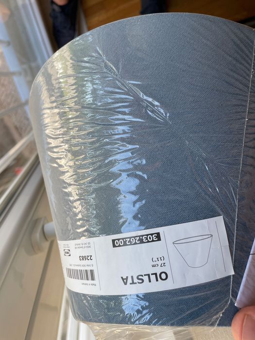 Light blue table lamp430893769960335361