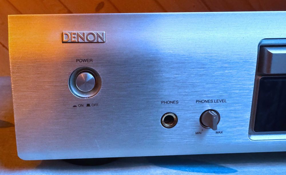 Denon DCD-510AE – odtwarzacz CD | srebrny | sprawny | bez pilota