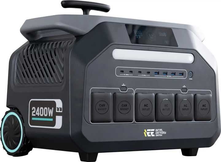 Зарядна станція IEETek P2400 2400W (пікова 4800W) 2048Wh LiFePO4
