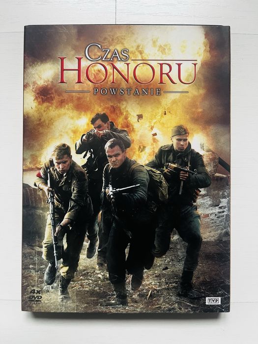 Czas Honoru - Powstanie, widowiskowy serial wojenny - 4 x DVD