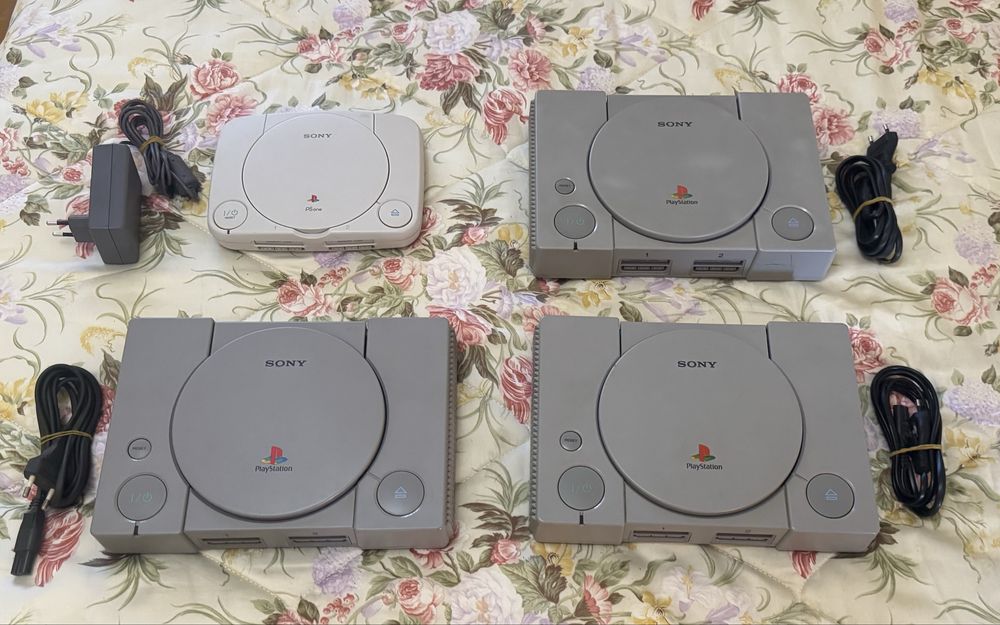 Lote de playstation 1 fat i slim como novas