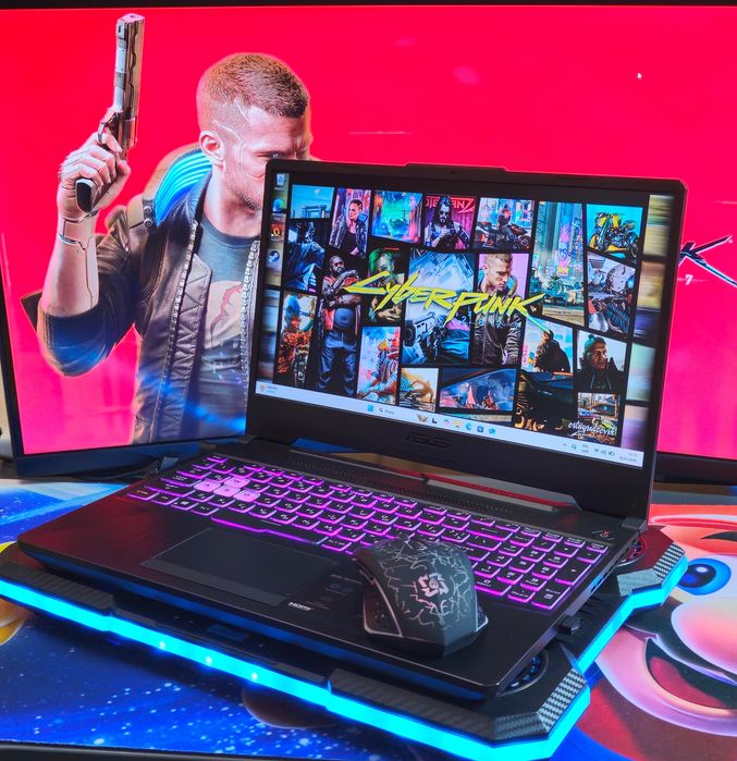 Ігровий ноутбук Asus TUF F15 / RTX 3050 / RAM 16GB / SSD 512