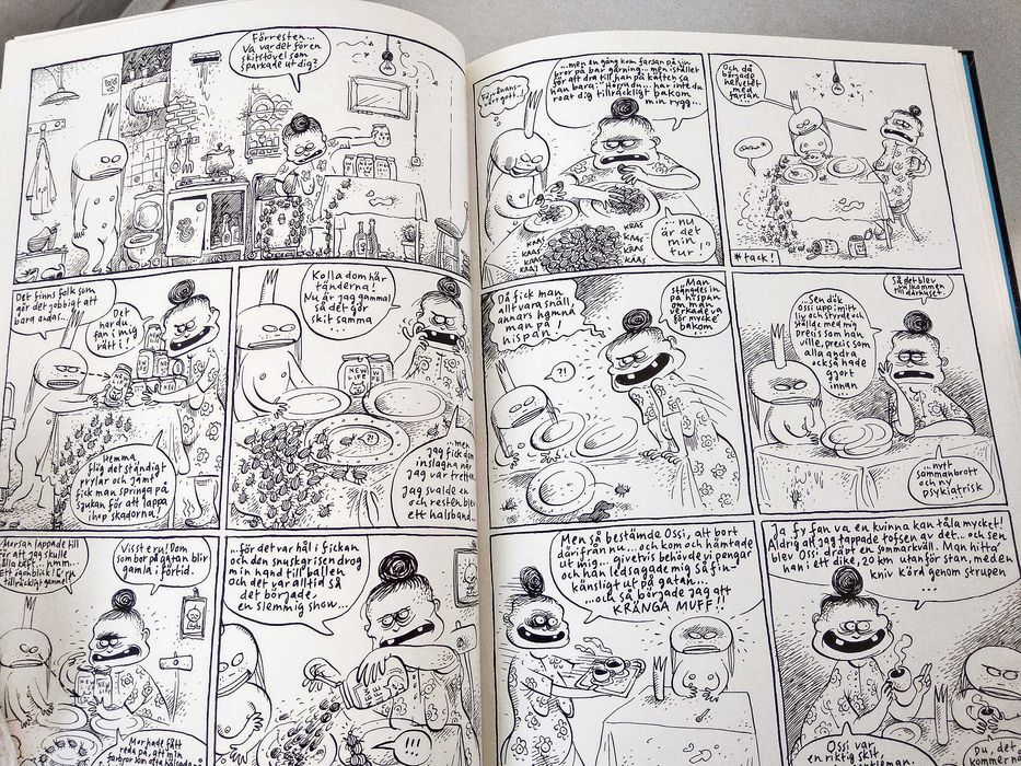 Комиксы книга Финляндия 2002 год Kati Kovacs Kartongbarnet Кати Ковач