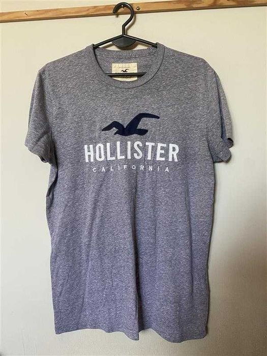 Męska koszulka - HOLLISTER - S/M - OKAZJA