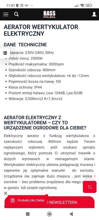 Urządzenie do trawników