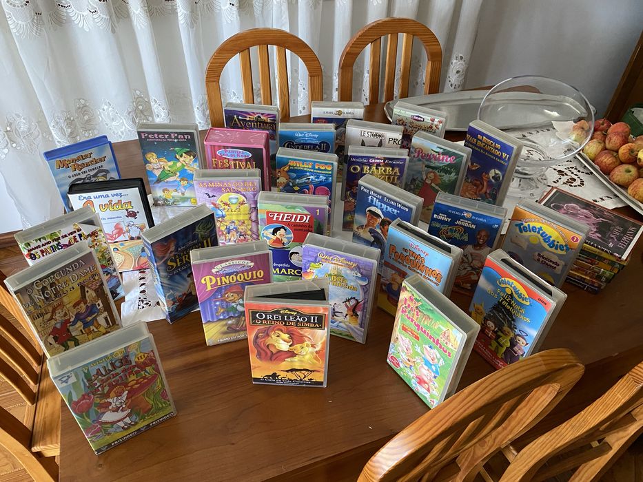 Coleção antiga VHS