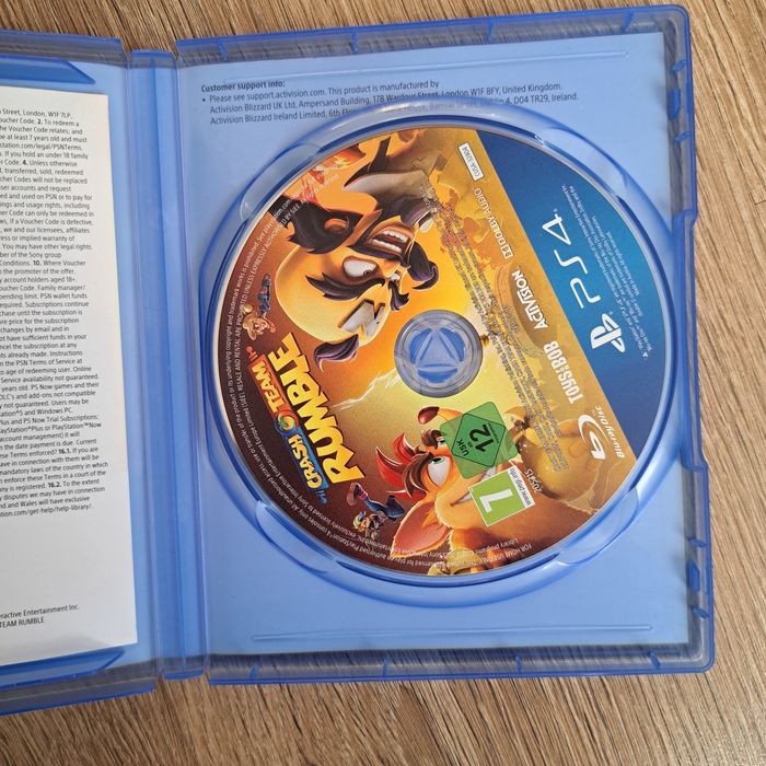 Crash Team Rumble ps4 .Czytaj Opis.