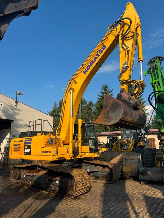 Wynajem koparki gąsienicowej Komatsu PC360LC-10 – 36 ton